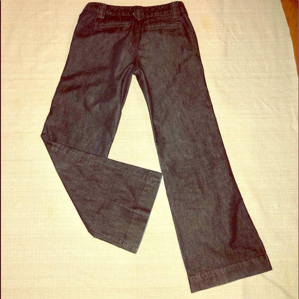 Gap 8A hip slung fit flare blue jeans